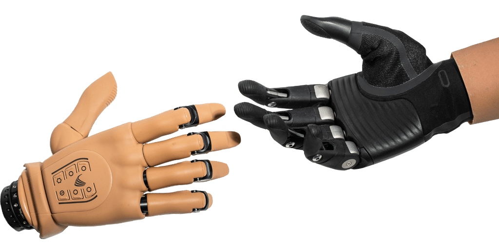 Handsysteme Taska CX Handrücken und Evolution 5 Handfläche